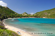 Les iles Saintes en Guadeloupe