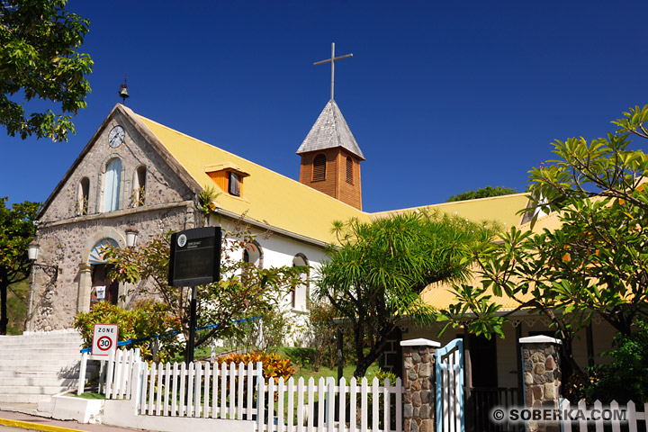 Eglise du bourg de Terre-de-Haut - Les Saintes - Guadeloupe