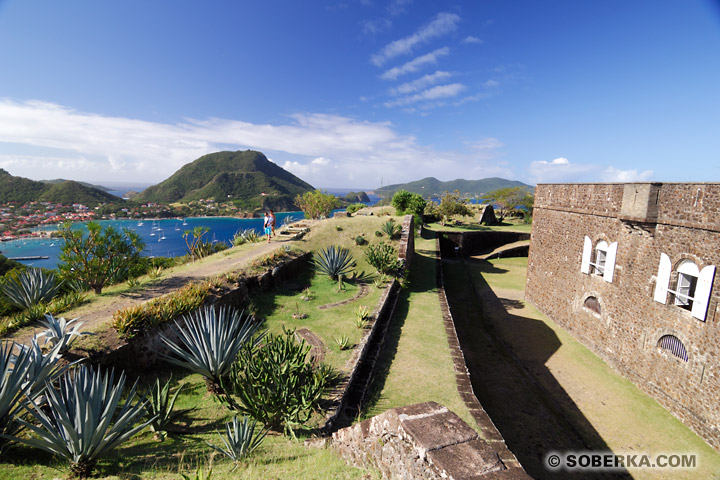 Remparts du Fort Napoléon - Les Saintes - Guadeloupe