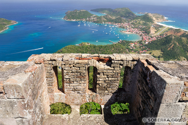 Fortifications du Chameau - Les Saintes - Guadeloupe