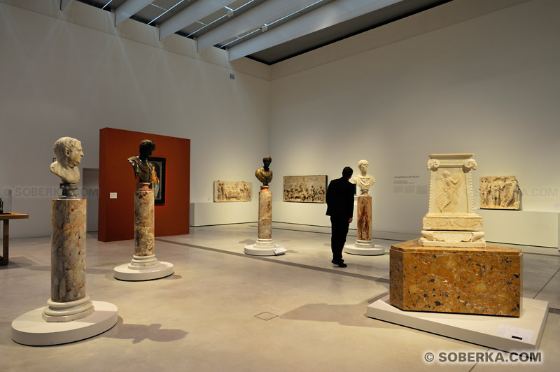 Musée du Louvre-Lens : Galerie des modèles Antiques