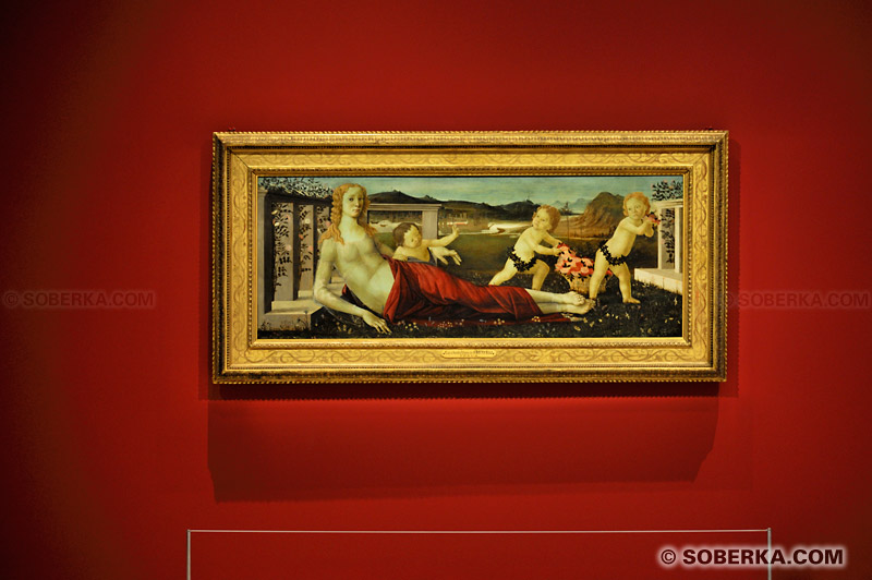 Musée du Louvre-Lens : Venus et Trois Putti par Sandro Botticelli