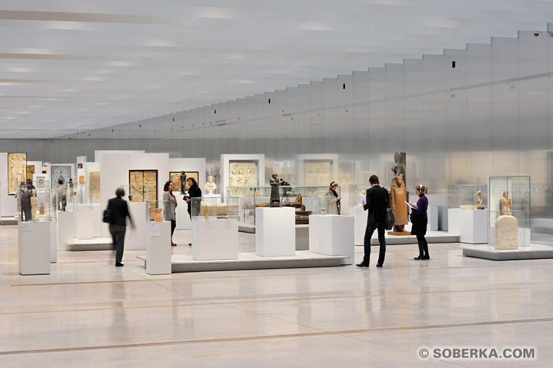 Musée du Louvre-Lens : La Galerie du Temps, Section Antiquité