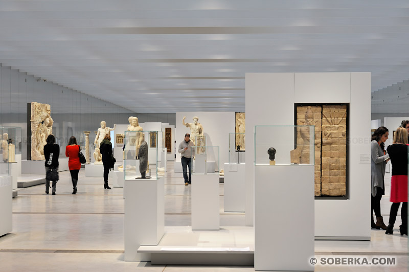 Musée du Louvre-Lens : La Galerie du Temps, Section Antiquité