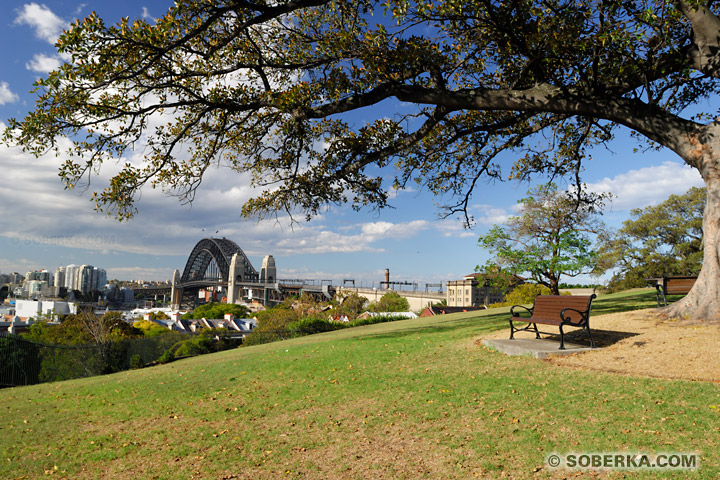 Parc de l'observatoire de Sydney à Sydney