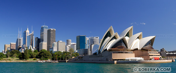Opéra et Ville de Sydney à Sydney