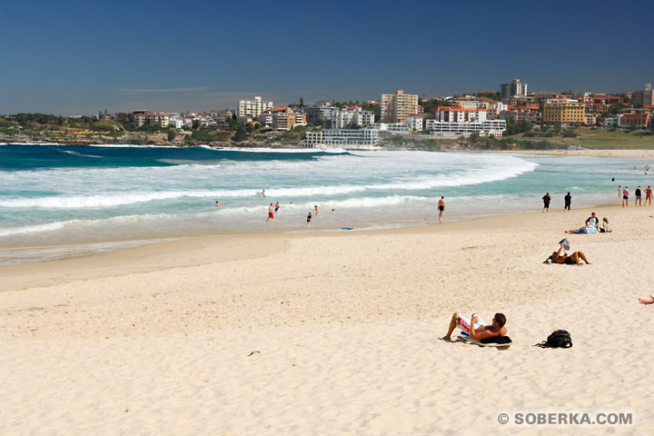 Plage de Bondi Beach à Sydney - Bondi Beach