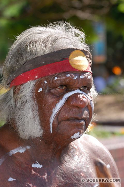 Aborigène australien à Sydney